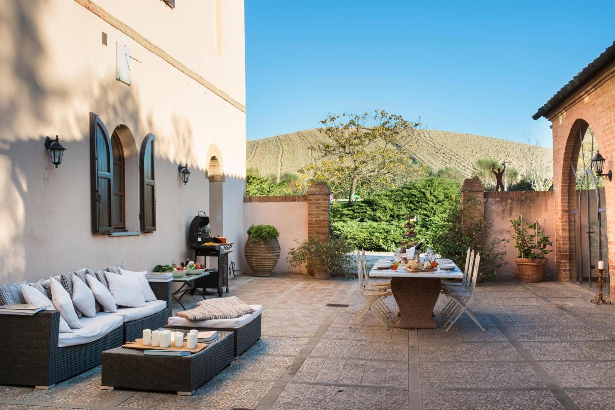 Villa Il Giardinello Монталчино Екстериор снимка